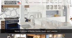 Desktop Screenshot of americanhomeandstone.com